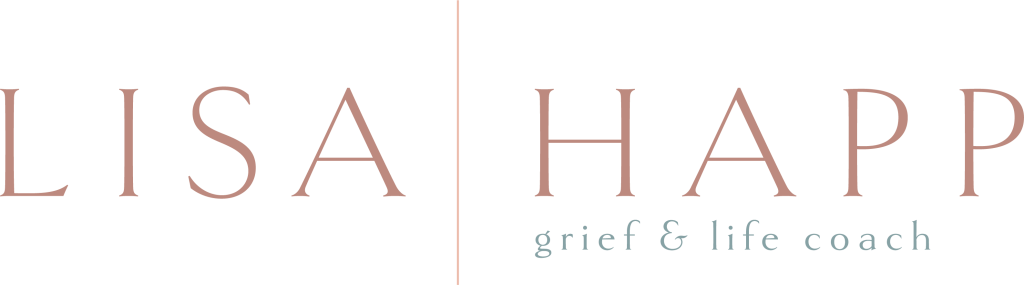 lisaHapp - horizontalLogo - griefAndLifeCoach